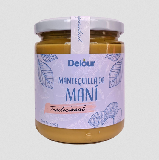 MANTEQUILLA DE MANI XL 460 GR DELOUR